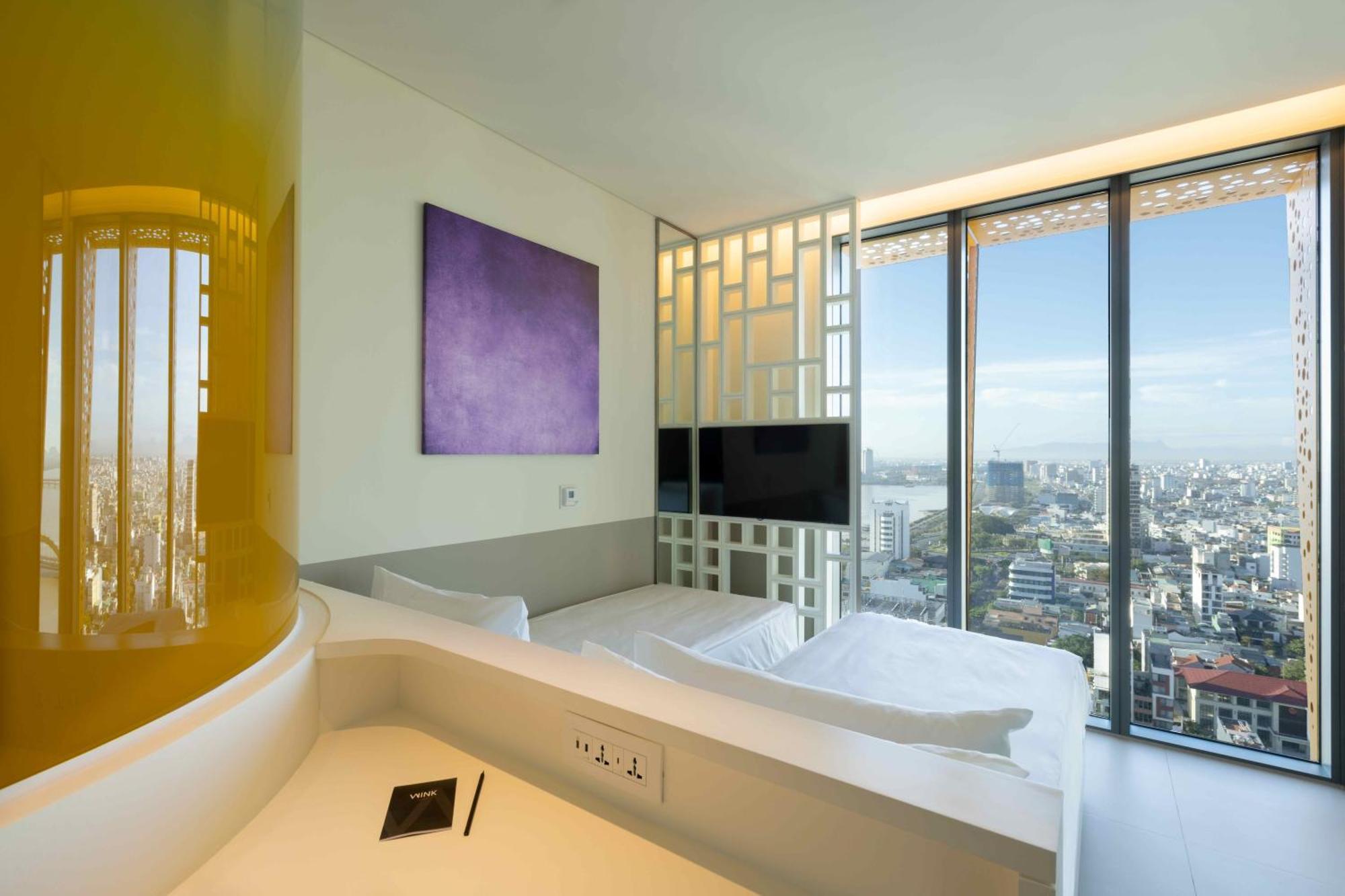 Wink Hotel Danang Centre - 24Hrs Lifestyle Stay חדר תמונה